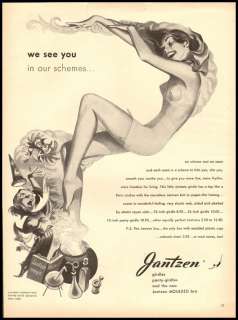 1940s vintage ad for Jantzen Girdles  626  