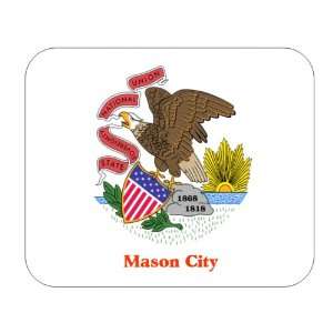  US State Flag   Mason City, Illinois (IL) Mouse Pad 