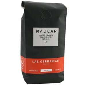 MadCap Coffee   Las Serranias Colombia   Decaf Coffee Beans   14 oz 