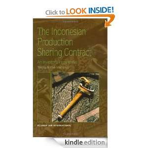 The Indonesian Production sharing Contract   An Investors Perspective 