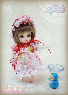Doll Leaves] 12cm Tiny Dollfie Cherry baby  