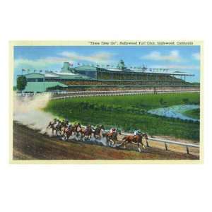  Inglewood, California   Hollywood Turf Club View of a 