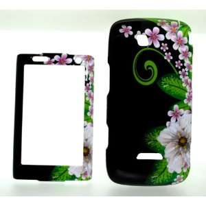  Jungle Flower with Pink Sakura Snap on Hard Protective 