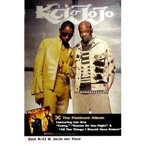  KCI & JOJO ON TOUR 24x36 Poster 