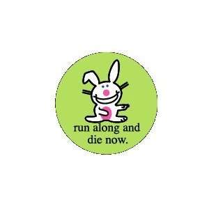  Happy Bunny Run Along & Die Button BB2227 Toys & Games