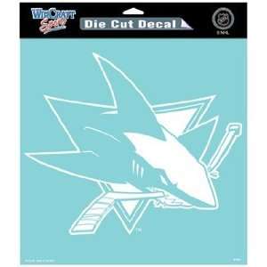  NHL San Jose Sharks Decal 8 X 8 Die Cut `SALE`