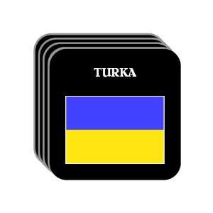  Ukraine   TURKA Set of 4 Mini Mousepad Coasters 