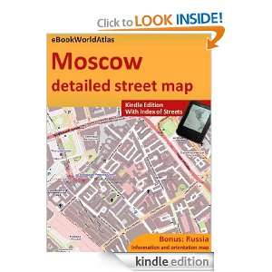 Map of Moscow (Russia) eBookWorldAtlas Team  Kindle Store