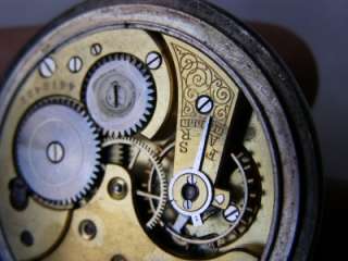   hand engraved Art Nouveau Omega Grand Prix winer pocket watch c1900