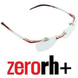  ZERO RH Nexus N1 Eyeglasses Frames Transparent Red Health 