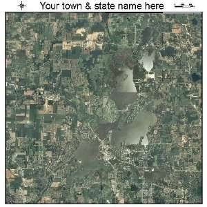   Aerial Photography Map of Fox Lake, Illinois 2011 IL 