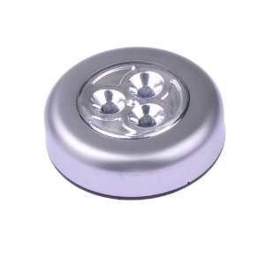  Mini 3 LED Push/Touch Light Battery Powered Lamp Light 