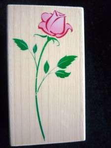 Brand New Rubber Stamp ~ ARTISTIC ROSE~  