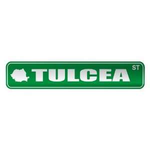   TULCEA ST  STREET SIGN CITY ROMANIA