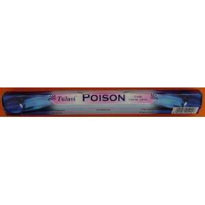    Poison   20 Stick Hex Tube   Tulasi Incense
