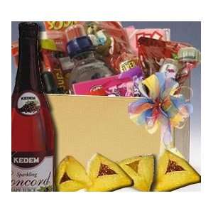 Purim Basket   Purim Gold Nosh Box (USA)  Grocery 
