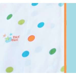 Tuc Tuc Baby Crib Sheet Set. 3pc. Top Sheet, Fitted Bottom Sheet and 