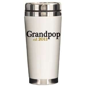  New Grandpop 2011 Baby Ceramic Travel Mug by  