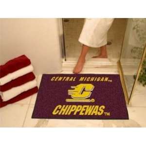 Central Michigan CMU Chippewas All Star Welcome/Bath Mat Rug 34X45 