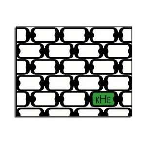  personalized everyday notes   green chainlink