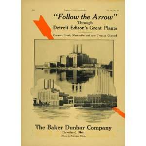 1924 Ad Baker Dunbar Co. Ohio Connors Creek Maryville   Original Print 