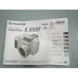  Fujifilm Digital Camera FinePix S3000 Original Owners 