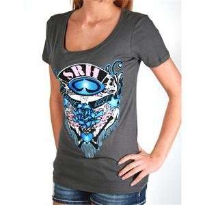  SRH Womens Cant Stop T Shirt   Small/Dark Grey 