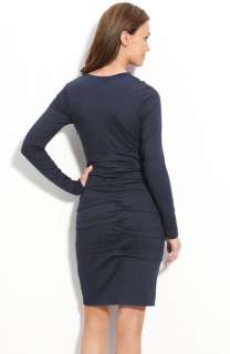 Nicole Miller Tuck Detail Jersey Dress ( Size S)  