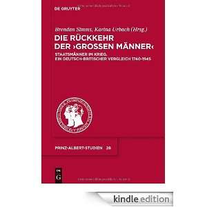   ) (German Edition) eBook Brendan Simms, Karina Urbach Kindle Store