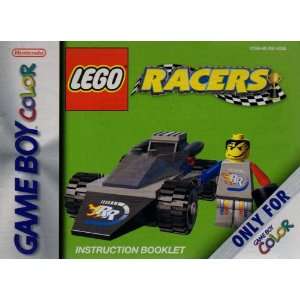  LEGO Racers GBC Instruction Booklet (Game Boy Color Manual 