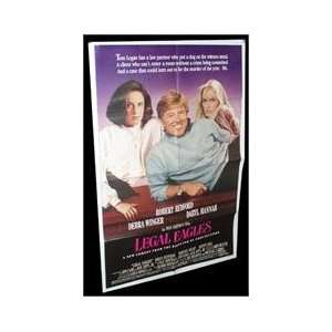  Legal Eagles Folded Movie Poster 1986 
