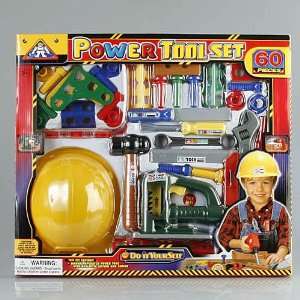  60 Piece Power Tool Set Toys & Games