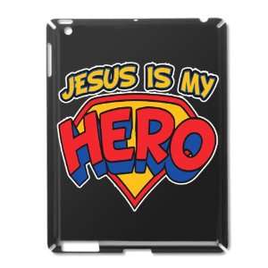  iPad 2 Case Black of Jesus Is My Hero 