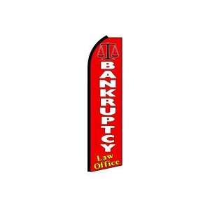  BANKRUPTCY LAW OFFICE Feather Banner Flag (11.5 x 3 Feet 