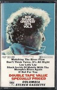 Bob Dylans Greatest Hits Vol II (Cassette 1971) NEW  
