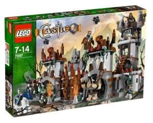 LEGO #7097 TROLLS MOUNTAIN FORTRESS Castle Fantasy Era  