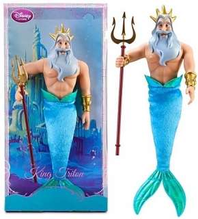 Disney Prince King Triton The Little Mermaid Ariel father Barbie Ken 