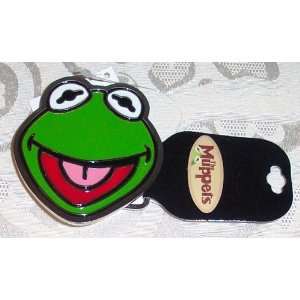  The Muppets Kermit Face Character Enamel Inlay BELT BUCKLE 