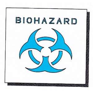  Biohazard Stencil Arts, Crafts & Sewing
