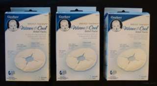 Lot Of 2 Gerber Breast Therapy Warm Or Cold Relif Packs  
