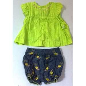  Baby Girl 0 3 Months 2 Pc Summer Outfit 