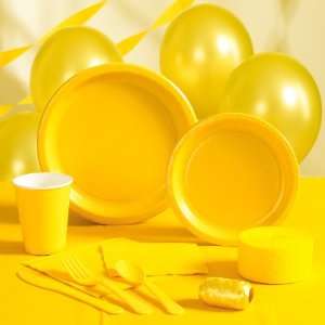  Yellow Deluxe Party Kit 