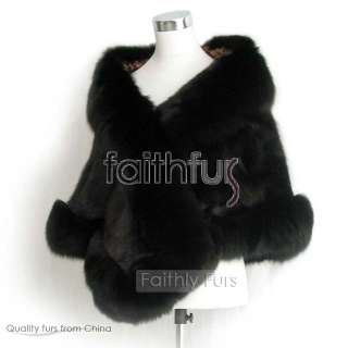 100% real Mink fur of main body.Fox fur fully trimed along side.