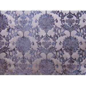  57 Wide Barneys Purple Damask Chenille Fabric by the Yard 