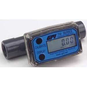  GPI TM050 N Flowmeter, PVC, 1 to 10 GPM