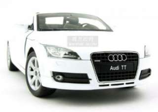 New 118 AUDI TT Roadster Coupe Open Diecast Model Car With Box White 