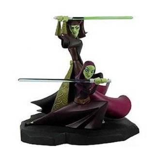 Star Wars Clone Wars   Barriss Offee & Luminara Maquette