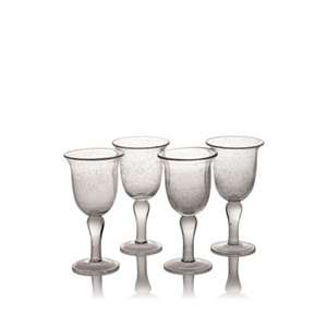 Rosanna Set of 4 Soiree Wine Glasses, Clear, 8 Oz.  
