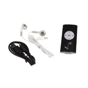   Clip  Player with Micro Sd Slot Black  Players & Accessories
