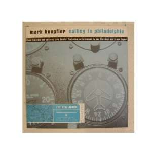 Mark Knopfler Poster New Album Sailing To Philadelphia The Dire 